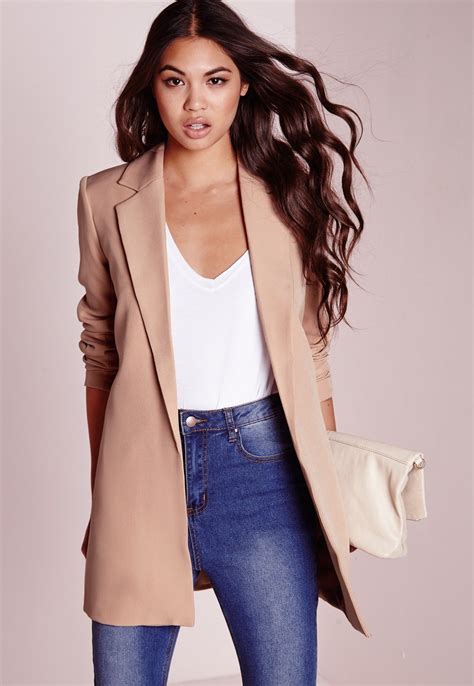 nude blazer|Nude Blazer